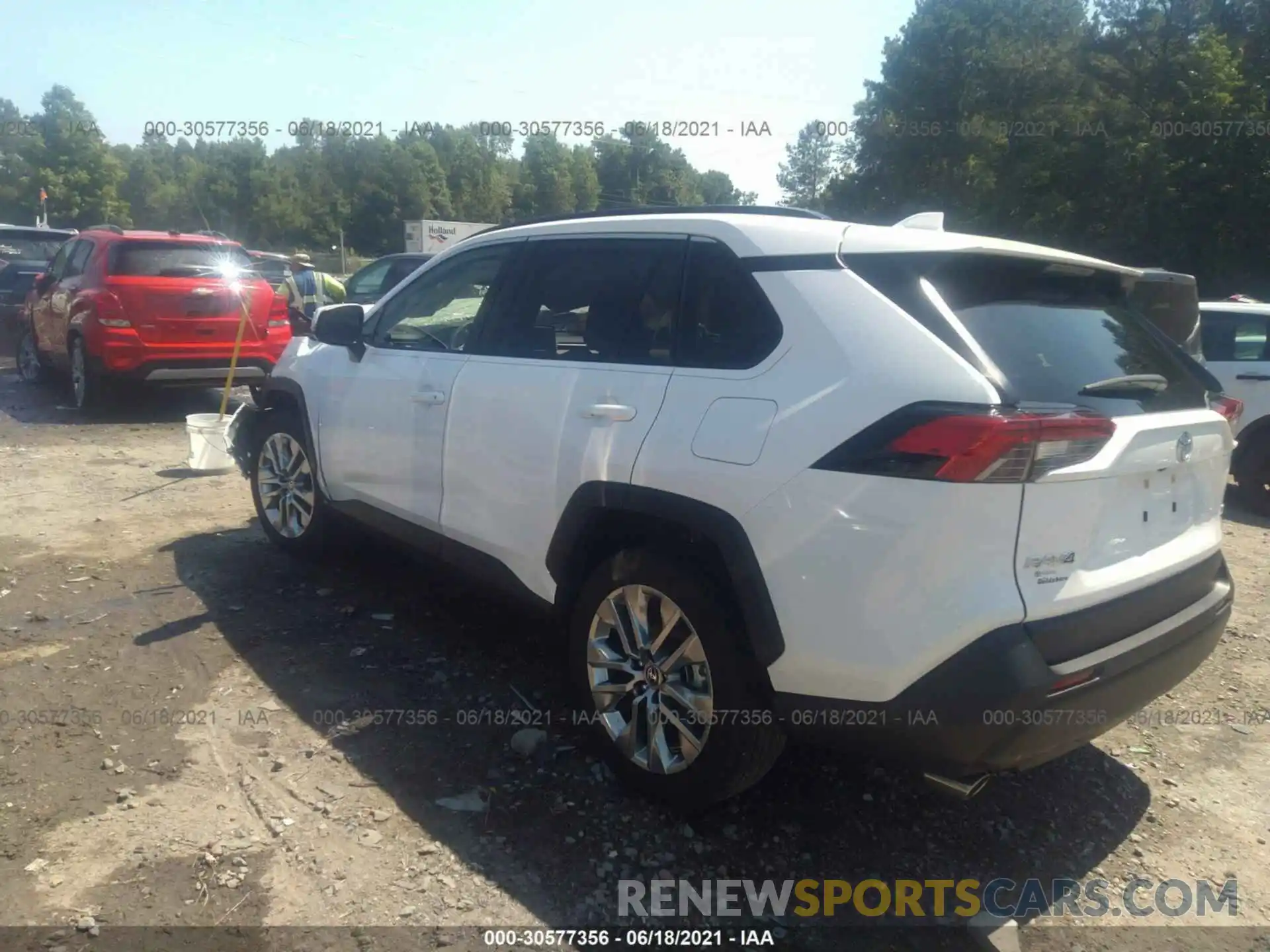 3 Photograph of a damaged car JTMC1RFV2LD046413 TOYOTA RAV4 2020