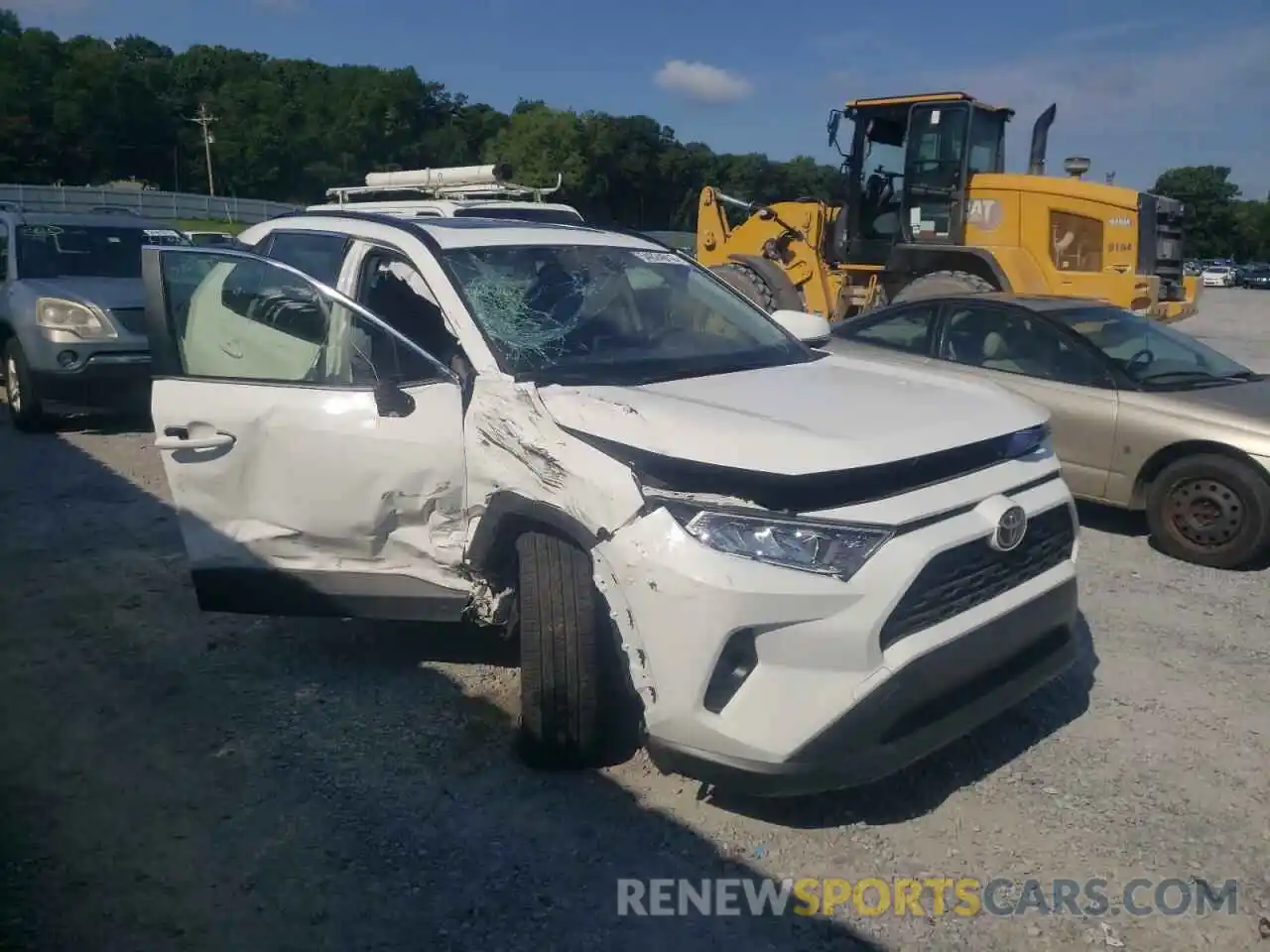 1 Photograph of a damaged car JTMC1RFV2LD055256 TOYOTA RAV4 2020