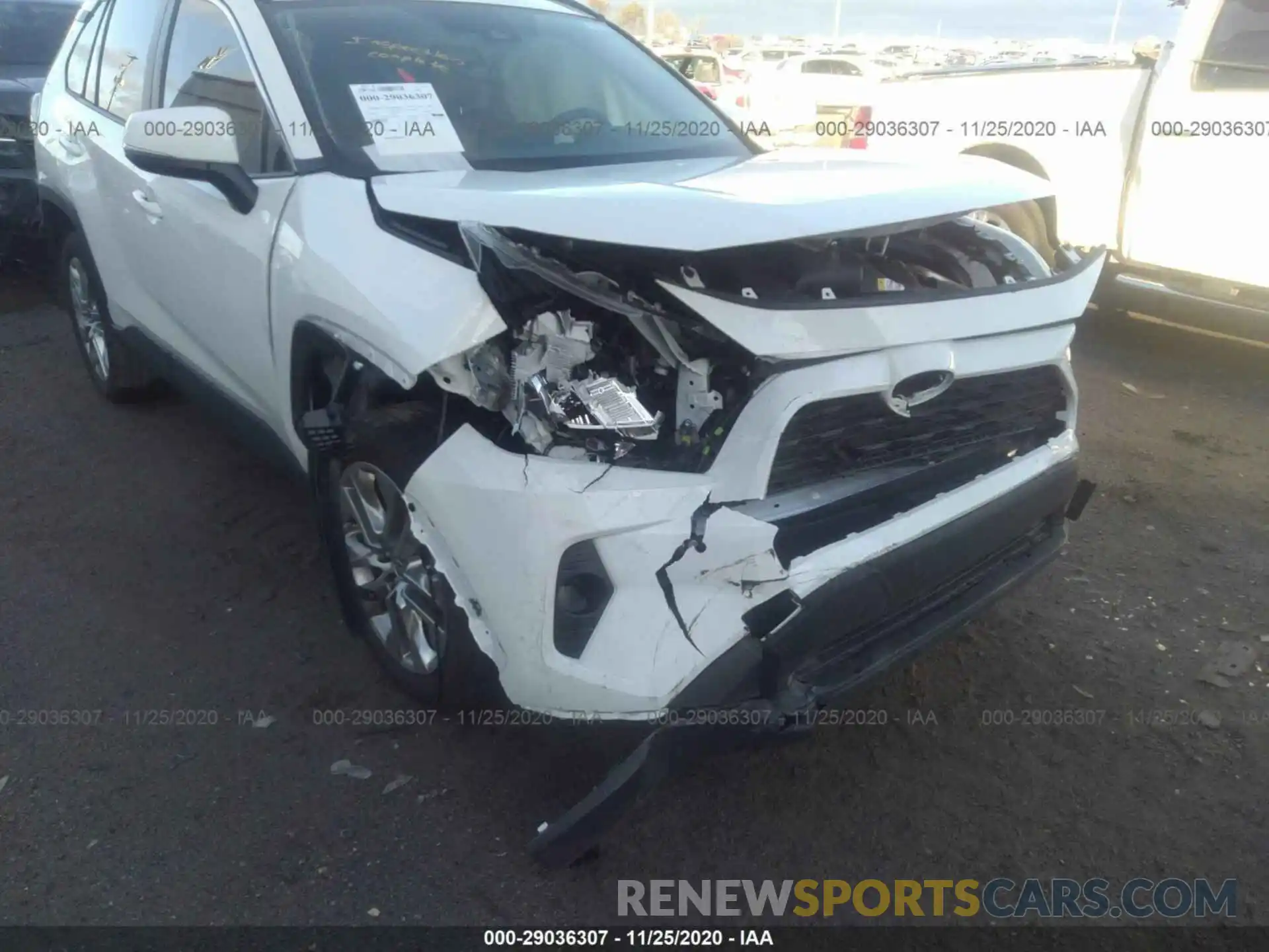 6 Photograph of a damaged car JTMC1RFV2LD055869 TOYOTA RAV4 2020