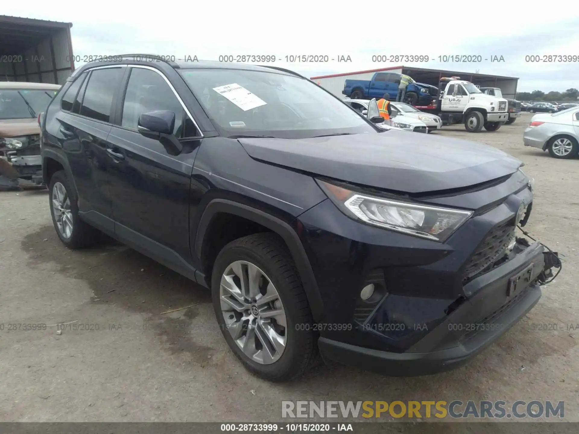 1 Фотография поврежденного автомобиля JTMC1RFV2LD520618 TOYOTA RAV4 2020