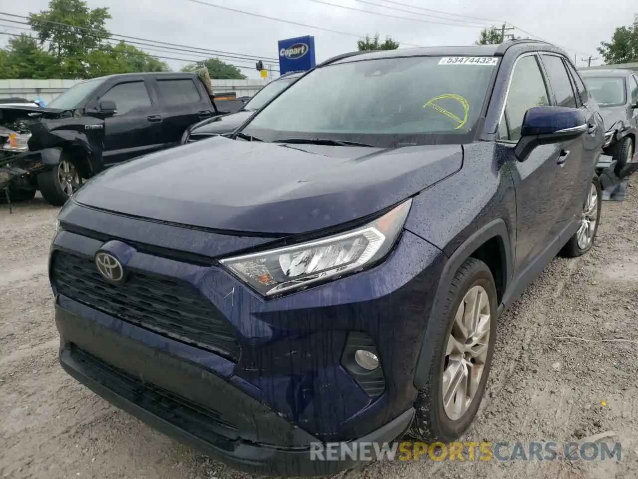 2 Photograph of a damaged car JTMC1RFV2LJ017141 TOYOTA RAV4 2020