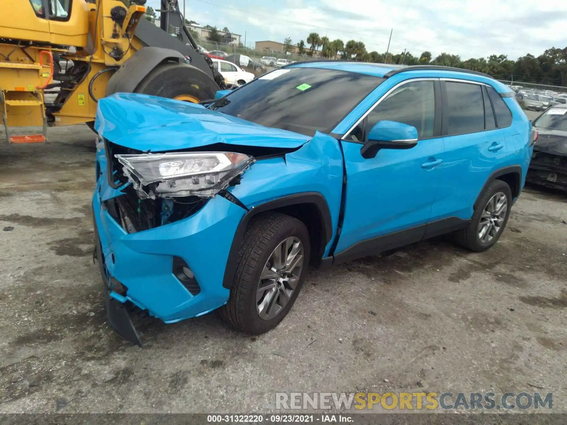 2 Photograph of a damaged car JTMC1RFV3LD046307 TOYOTA RAV4 2020