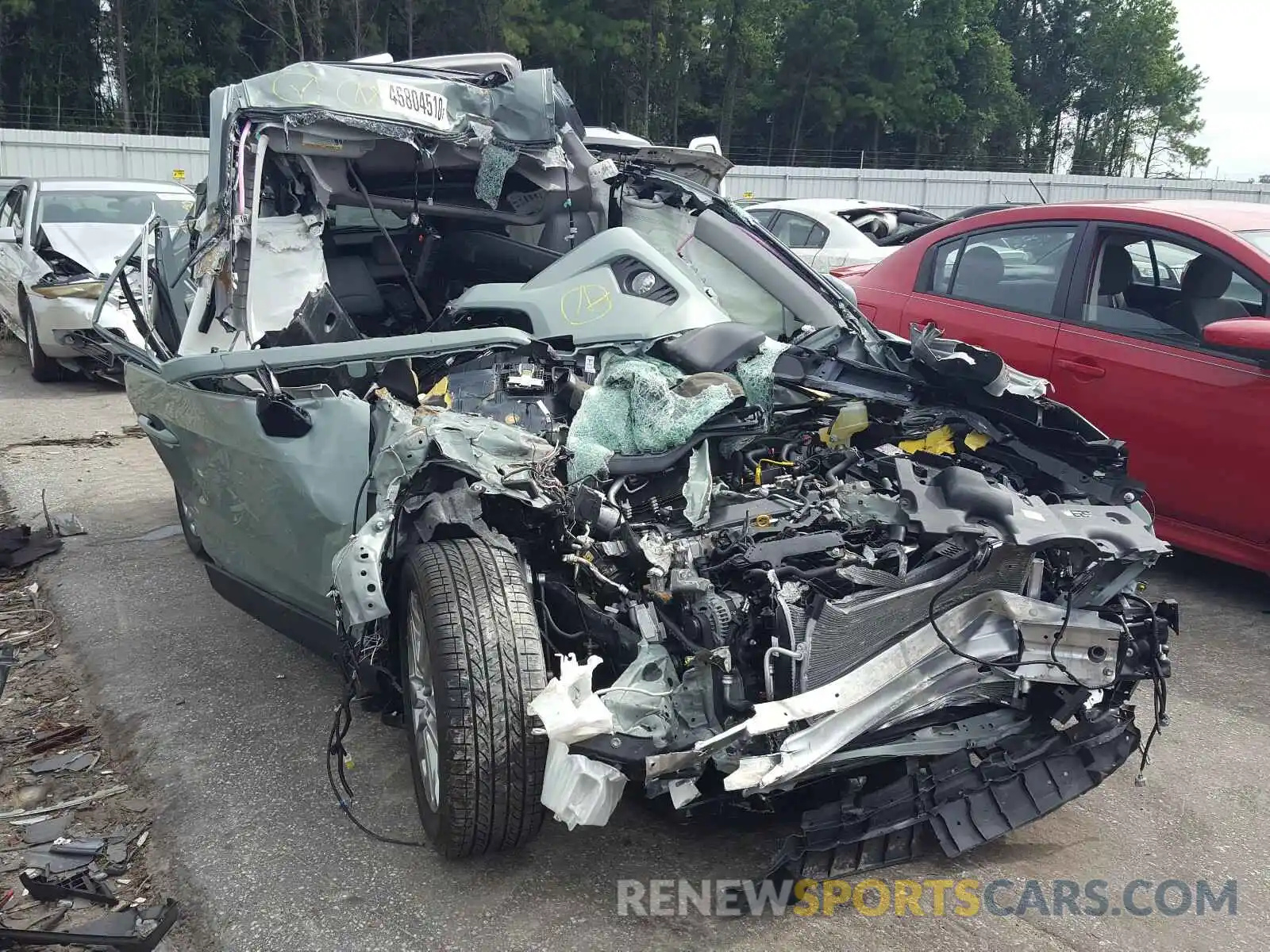 1 Photograph of a damaged car JTMC1RFV3LD049188 TOYOTA RAV4 2020