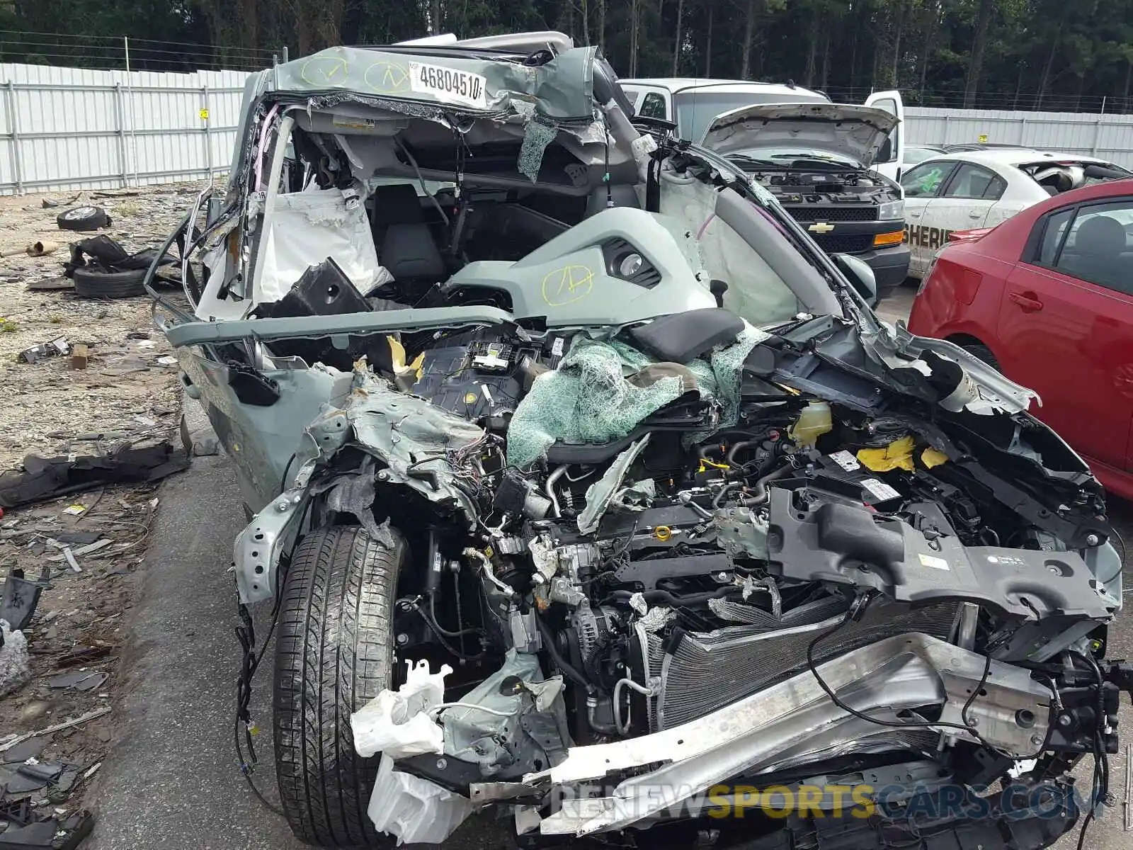 9 Photograph of a damaged car JTMC1RFV3LD049188 TOYOTA RAV4 2020