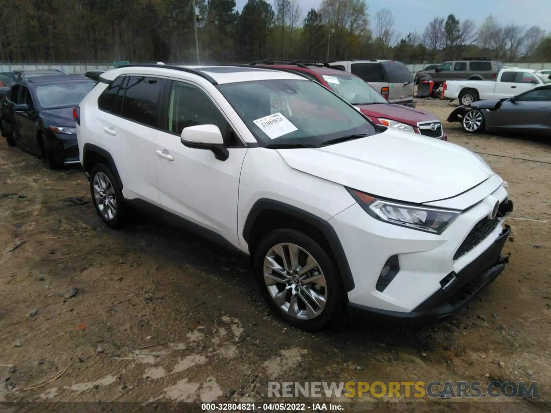 1 Photograph of a damaged car JTMC1RFV3LD049191 TOYOTA RAV4 2020