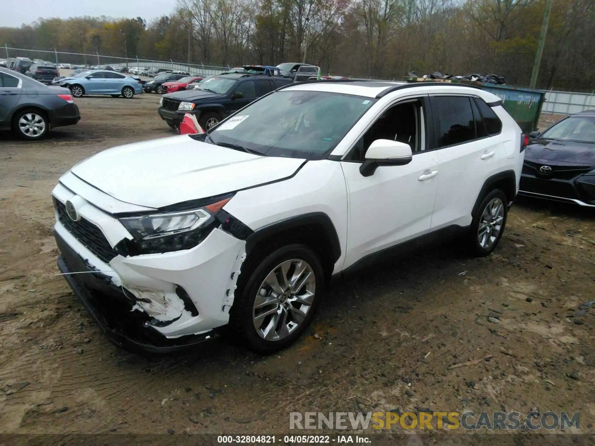 2 Photograph of a damaged car JTMC1RFV3LD049191 TOYOTA RAV4 2020