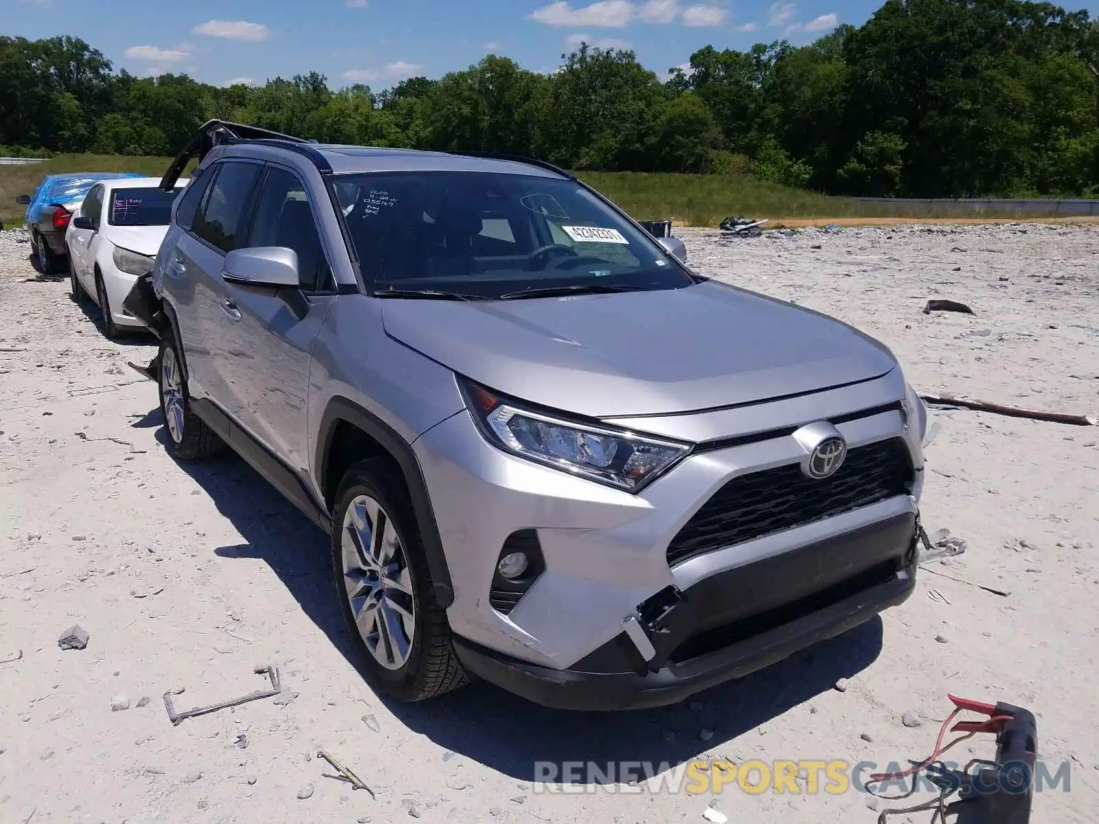 1 Photograph of a damaged car JTMC1RFV3LD055167 TOYOTA RAV4 2020