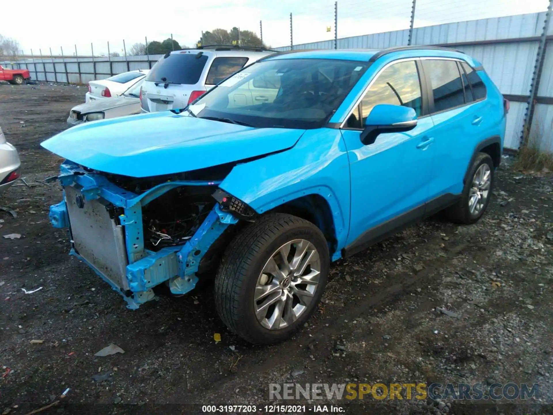 2 Photograph of a damaged car JTMC1RFV3LD520370 TOYOTA RAV4 2020