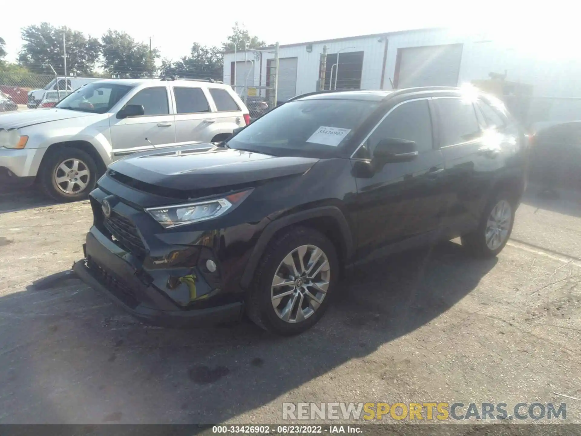 2 Photograph of a damaged car JTMC1RFV4LD045117 TOYOTA RAV4 2020