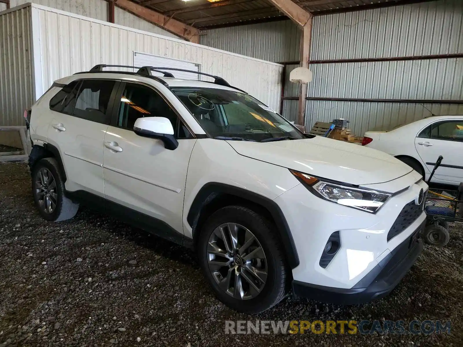 1 Photograph of a damaged car JTMC1RFV4LD046297 TOYOTA RAV4 2020