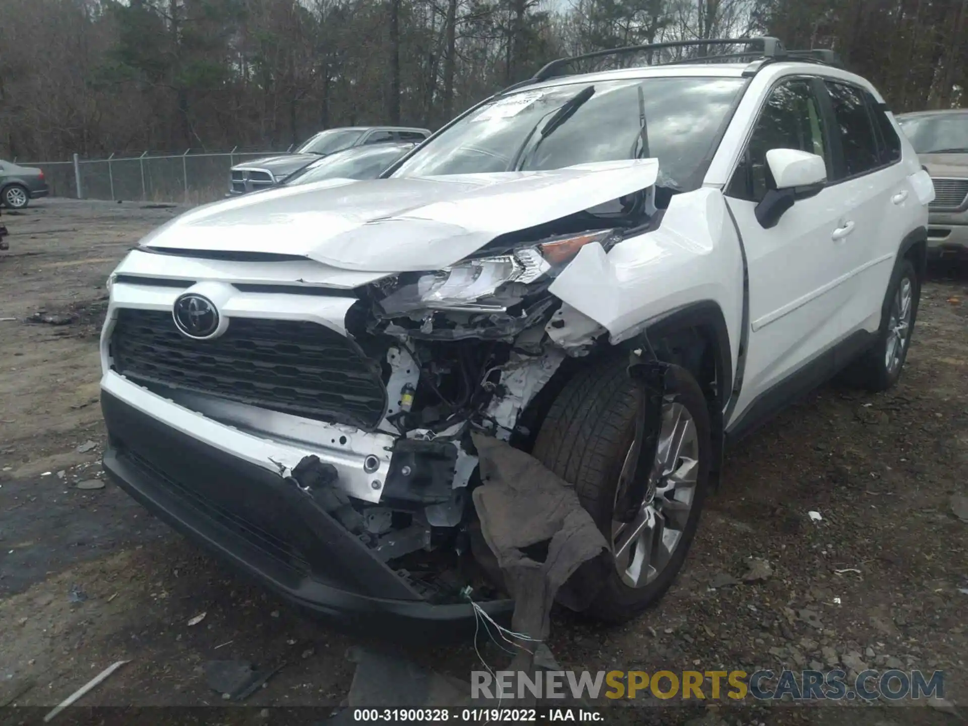 6 Photograph of a damaged car JTMC1RFV4LD046512 TOYOTA RAV4 2020