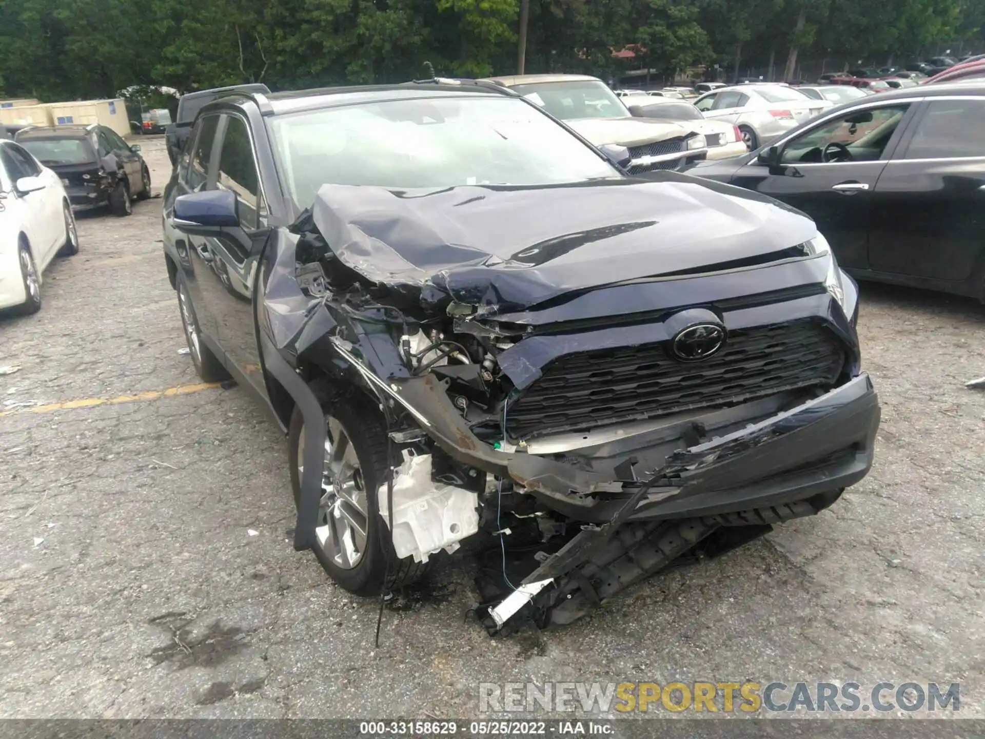 10 Photograph of a damaged car JTMC1RFV5LD043621 TOYOTA RAV4 2020