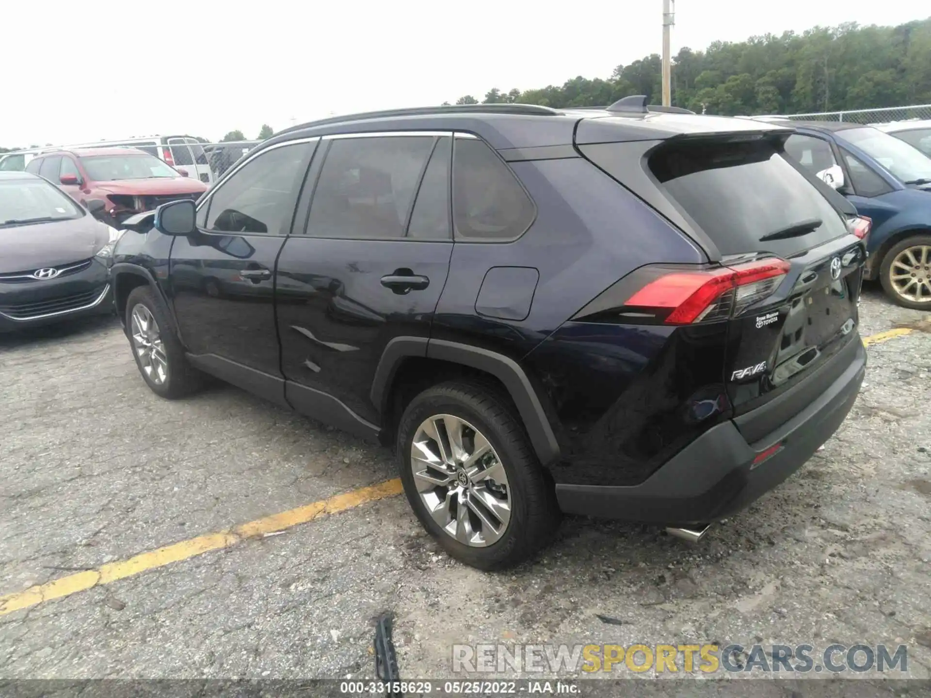 3 Photograph of a damaged car JTMC1RFV5LD043621 TOYOTA RAV4 2020