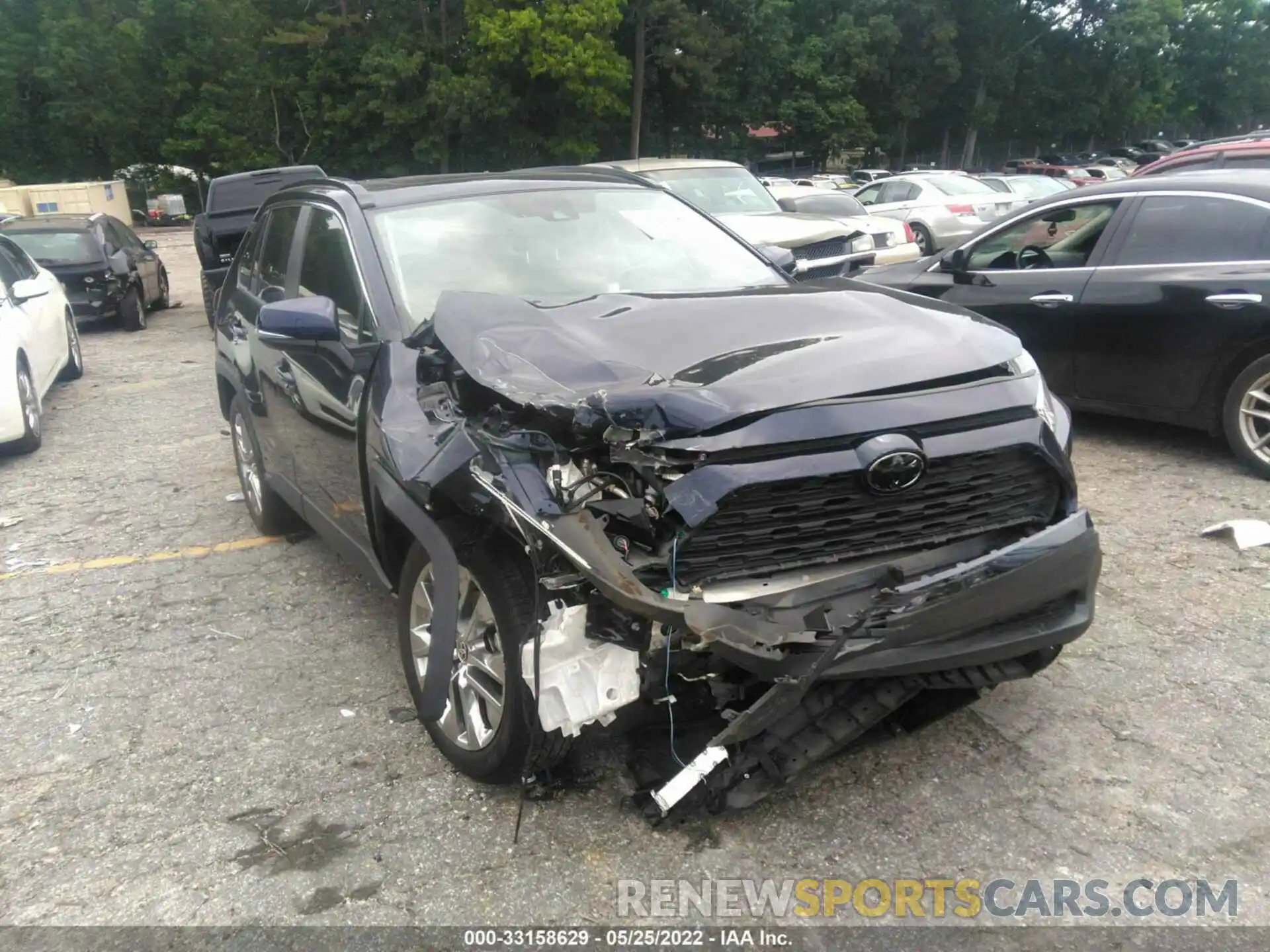 6 Photograph of a damaged car JTMC1RFV5LD043621 TOYOTA RAV4 2020