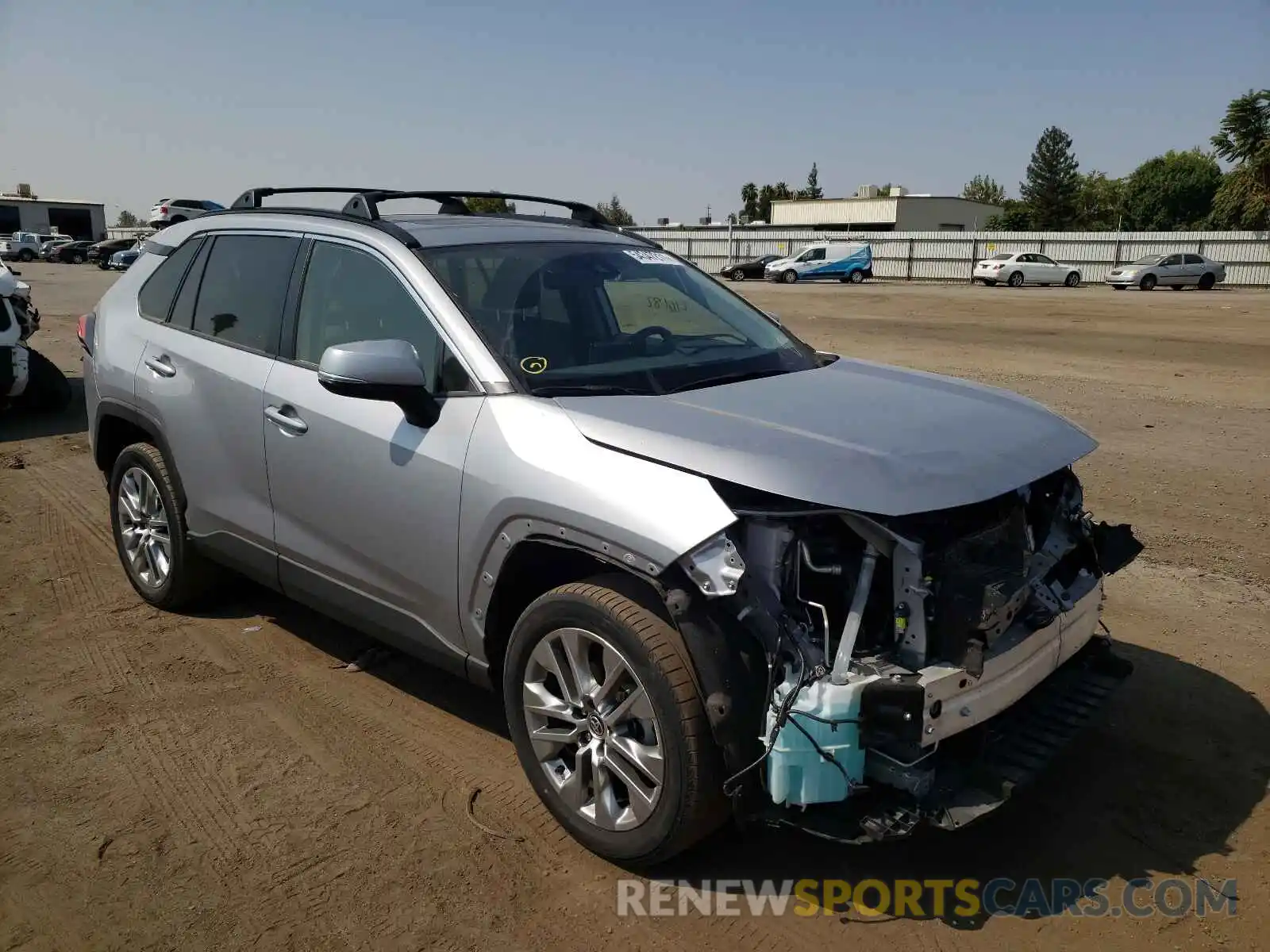 1 Photograph of a damaged car JTMC1RFV5LD045661 TOYOTA RAV4 2020