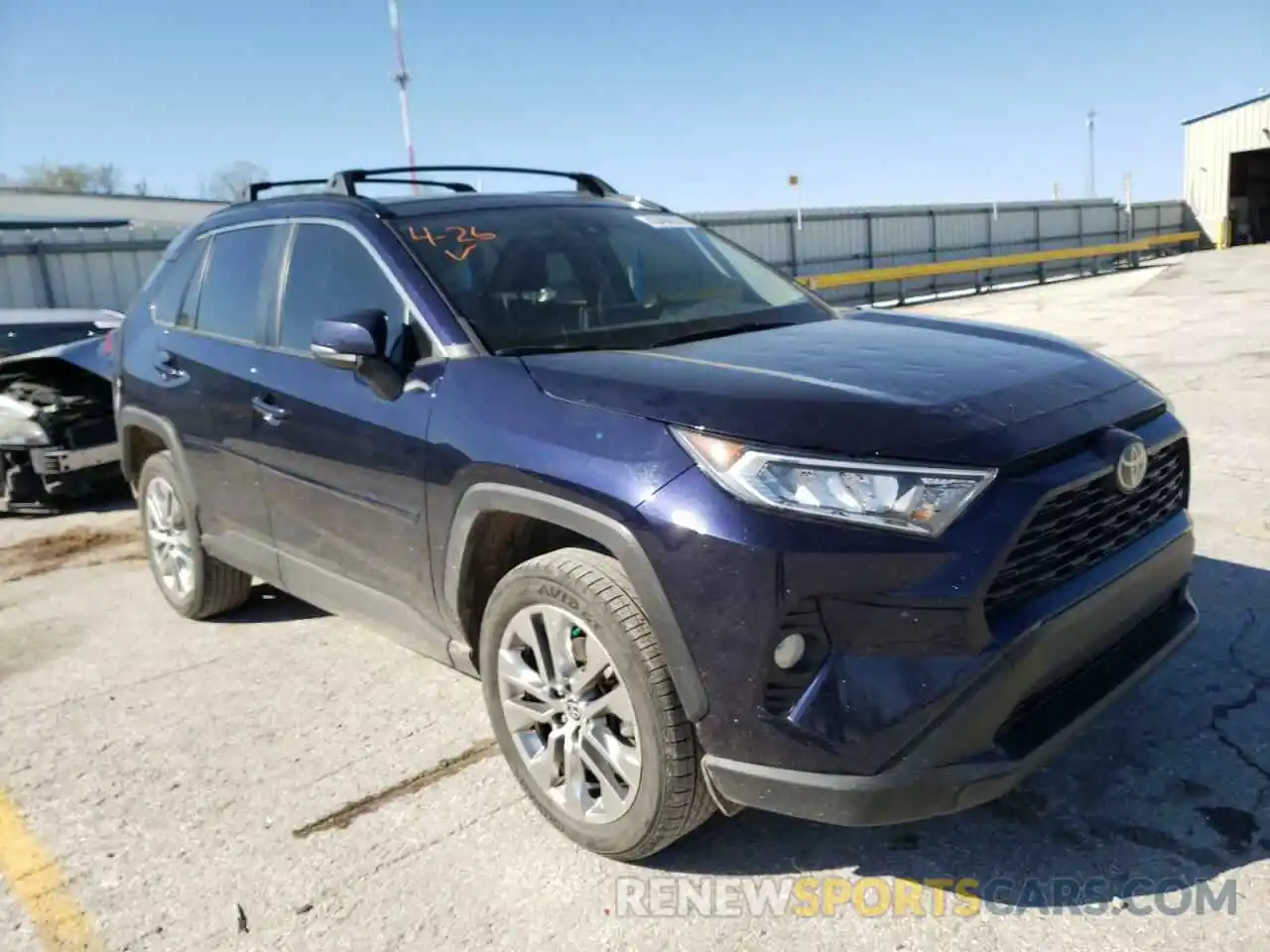 1 Photograph of a damaged car JTMC1RFV5LD053453 TOYOTA RAV4 2020