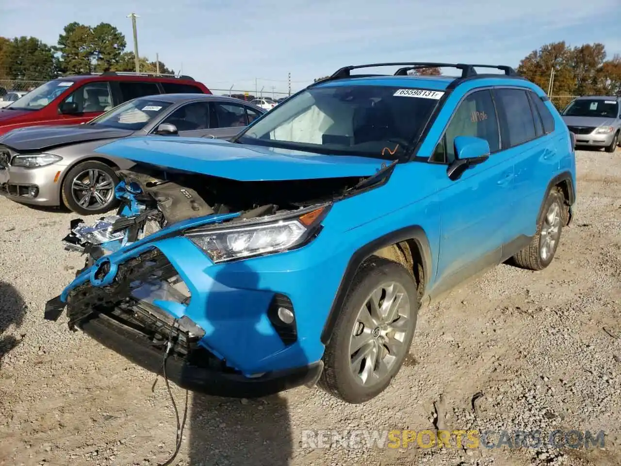 2 Photograph of a damaged car JTMC1RFV5LD520208 TOYOTA RAV4 2020