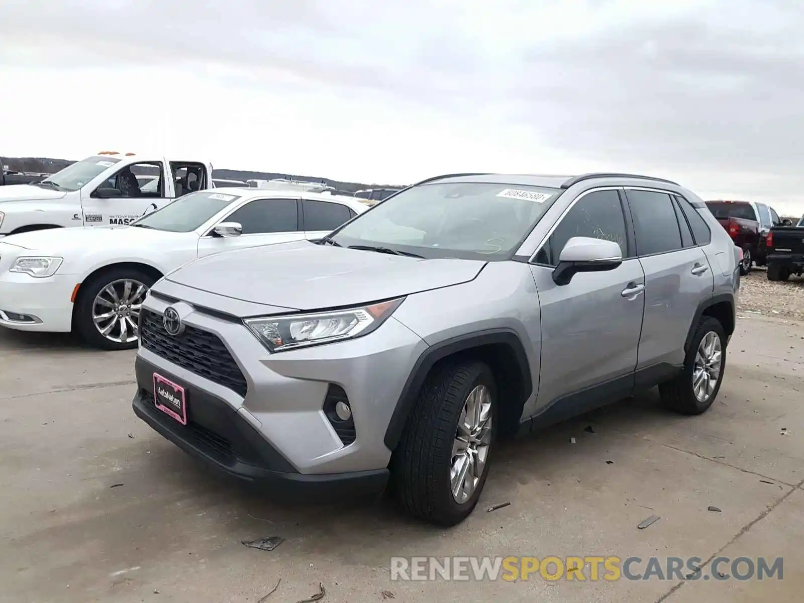 2 Photograph of a damaged car JTMC1RFV5LD521181 TOYOTA RAV4 2020