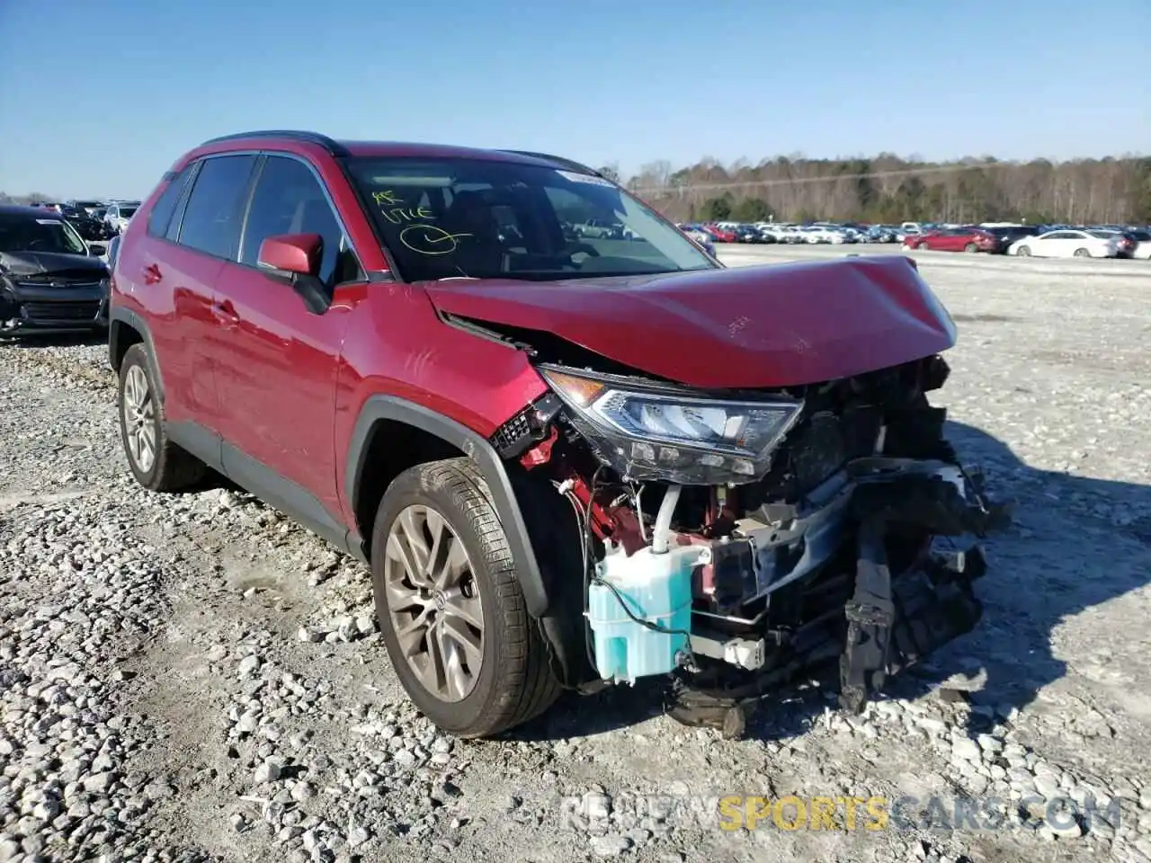 1 Photograph of a damaged car JTMC1RFV6LD045149 TOYOTA RAV4 2020