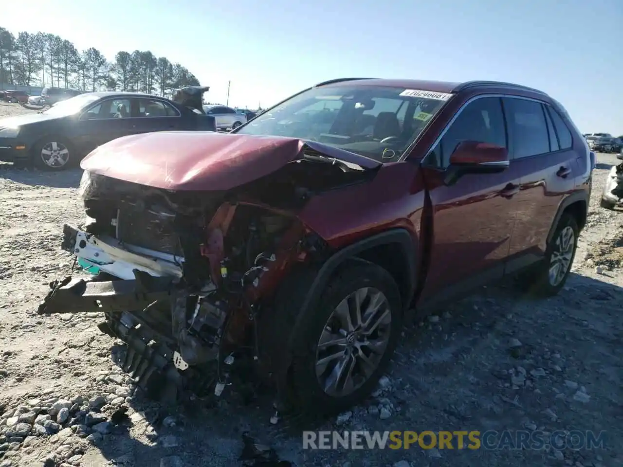 2 Photograph of a damaged car JTMC1RFV6LD045149 TOYOTA RAV4 2020