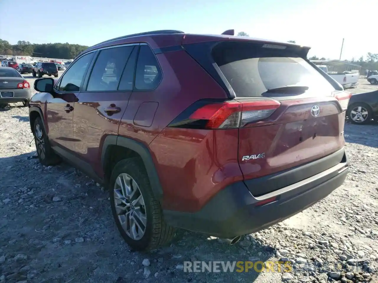 3 Photograph of a damaged car JTMC1RFV6LD045149 TOYOTA RAV4 2020