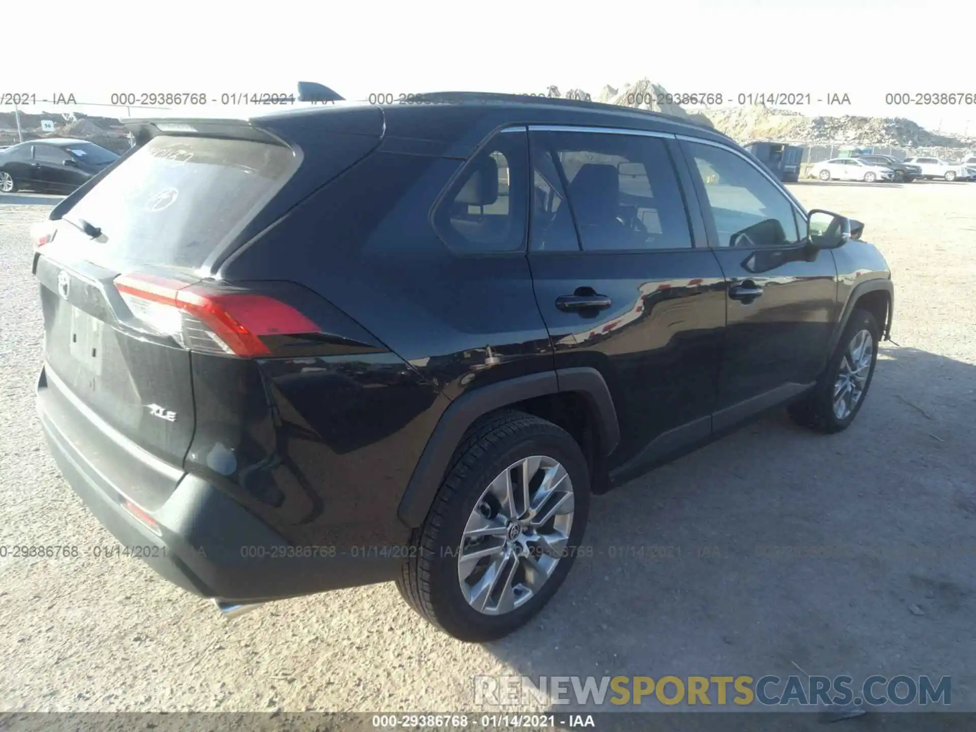 4 Photograph of a damaged car JTMC1RFV6LD049802 TOYOTA RAV4 2020