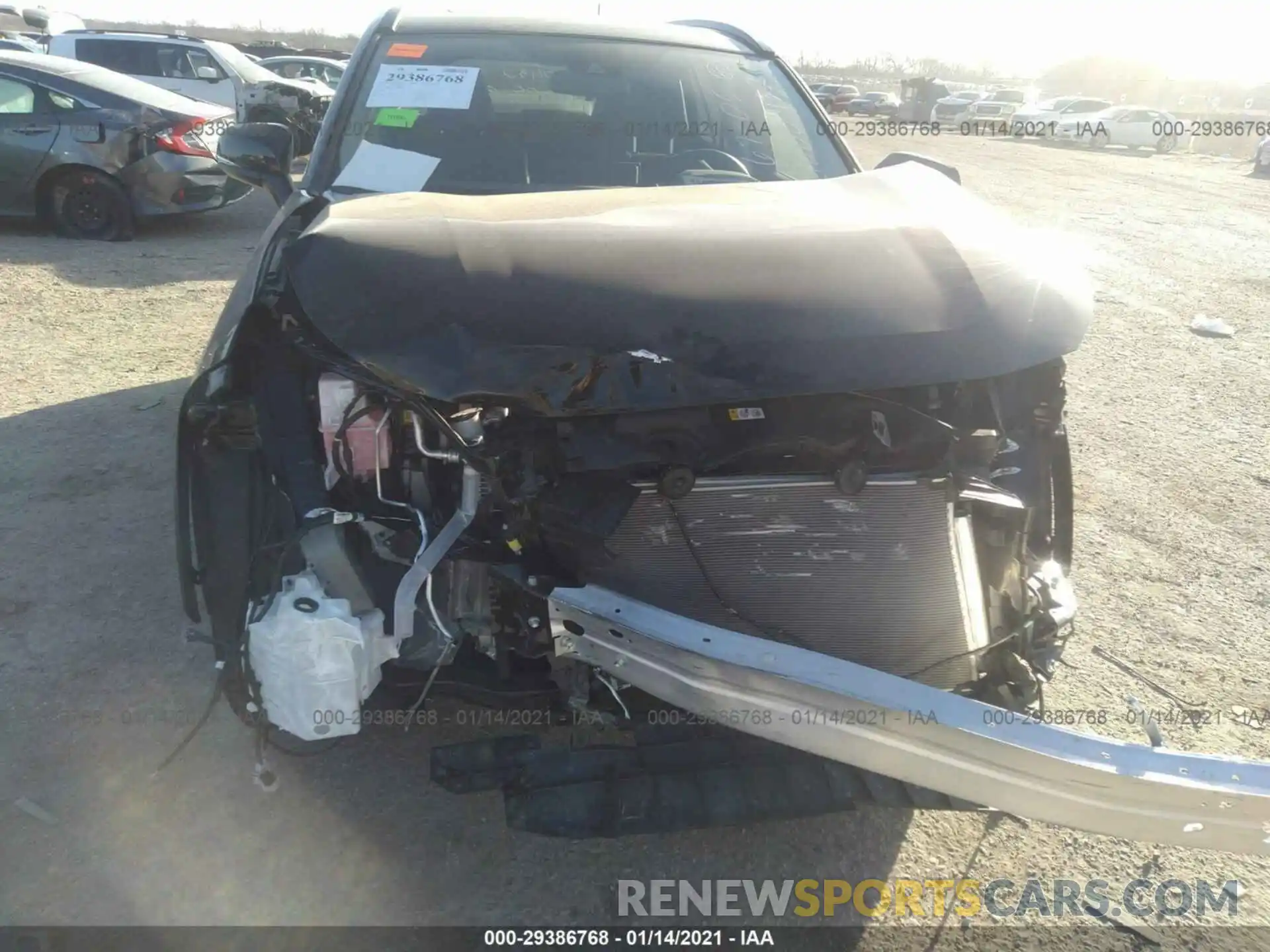 6 Photograph of a damaged car JTMC1RFV6LD049802 TOYOTA RAV4 2020