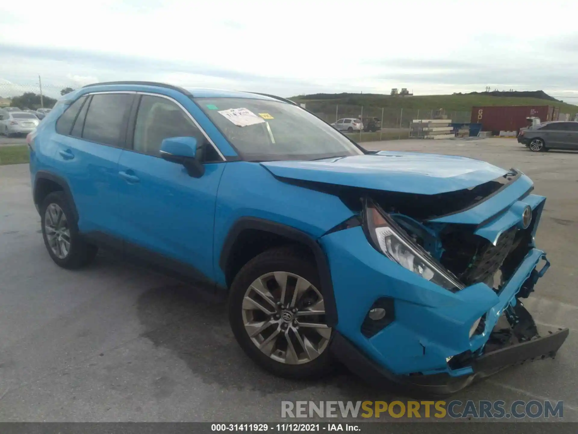 1 Photograph of a damaged car JTMC1RFV6LD050710 TOYOTA RAV4 2020