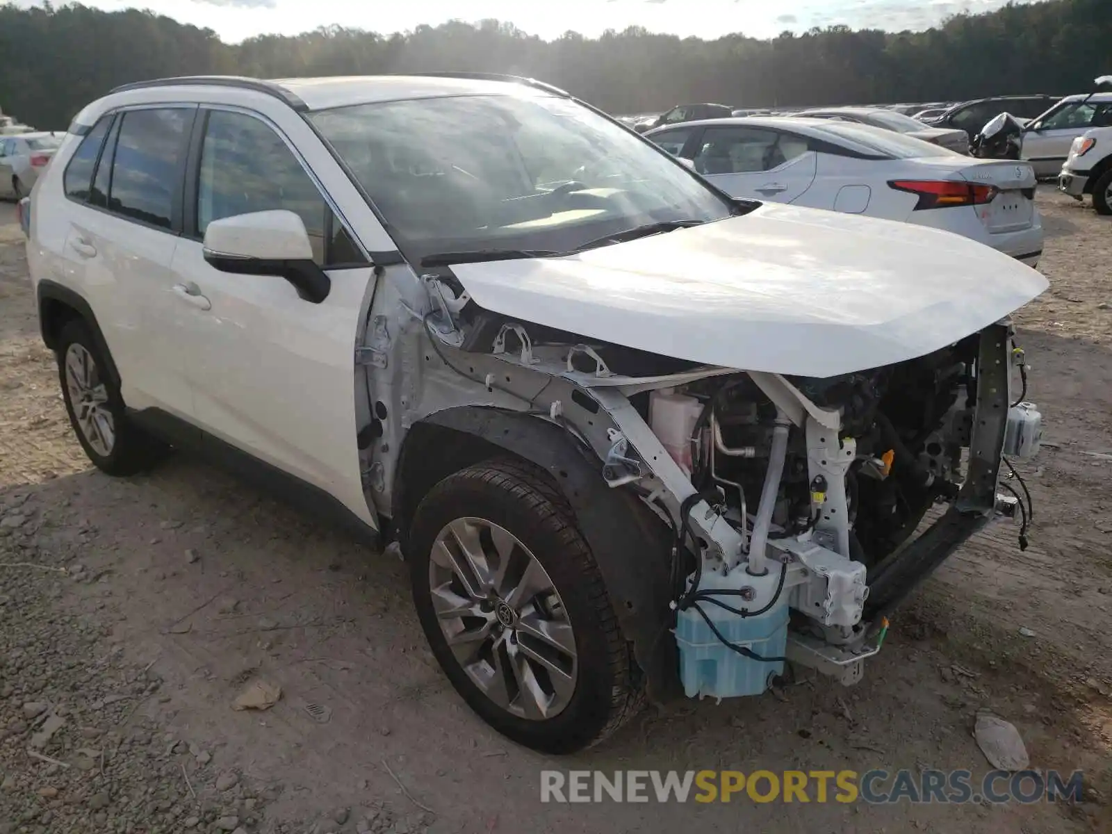 1 Photograph of a damaged car JTMC1RFV6LD059830 TOYOTA RAV4 2020