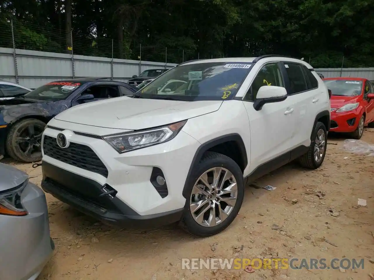 2 Photograph of a damaged car JTMC1RFV6LD059892 TOYOTA RAV4 2020