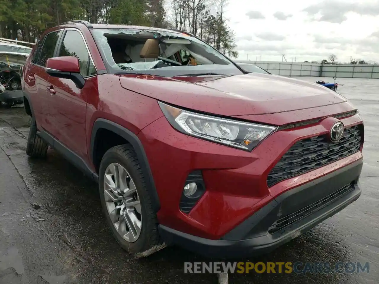 1 Photograph of a damaged car JTMC1RFV7LD043250 TOYOTA RAV4 2020