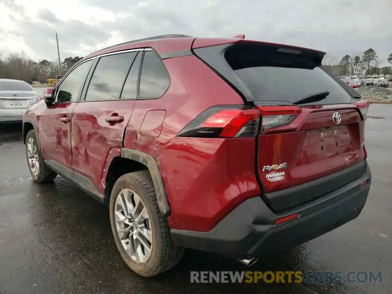 3 Photograph of a damaged car JTMC1RFV7LD043250 TOYOTA RAV4 2020