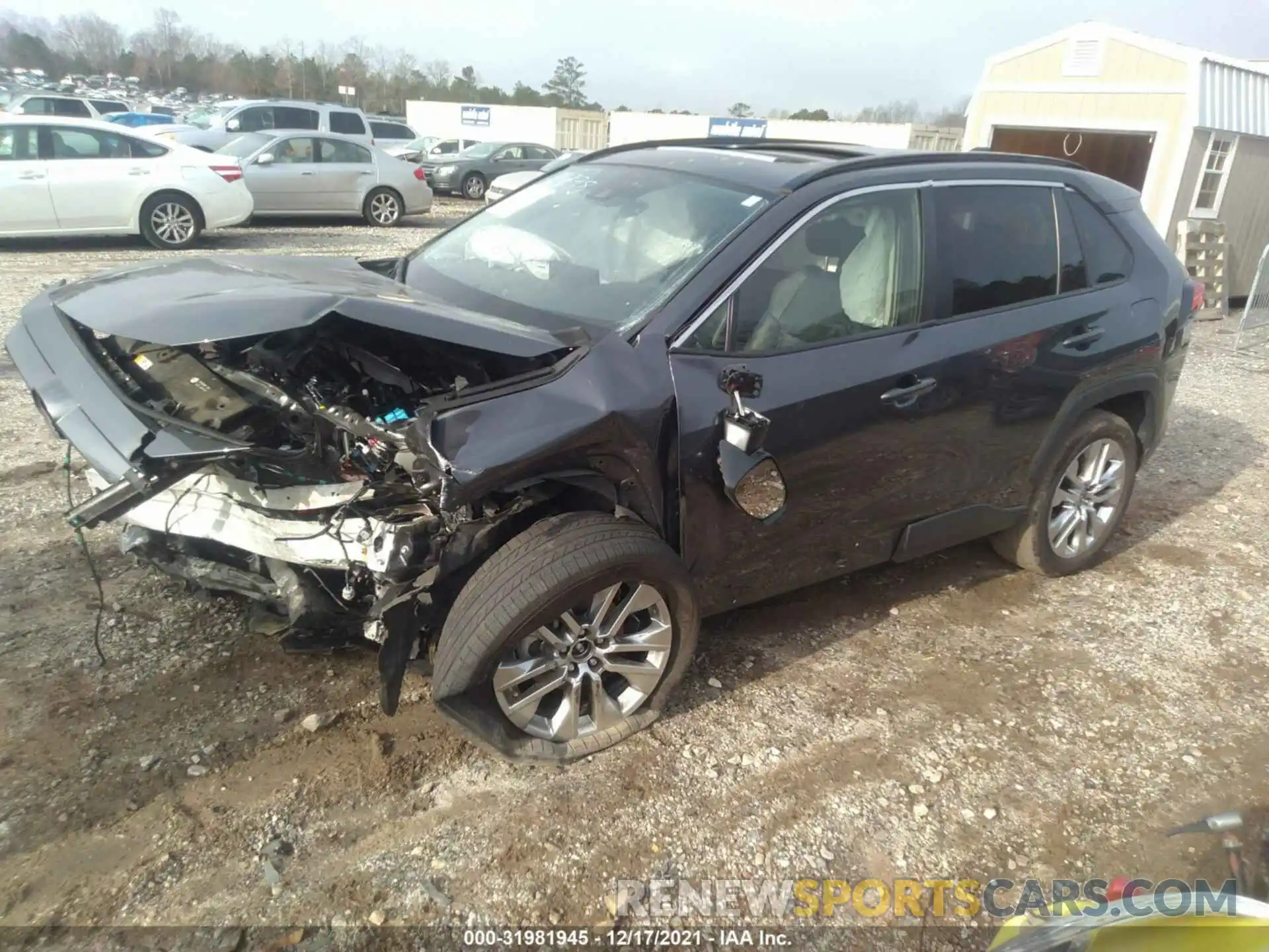 2 Photograph of a damaged car JTMC1RFV7LD045998 TOYOTA RAV4 2020