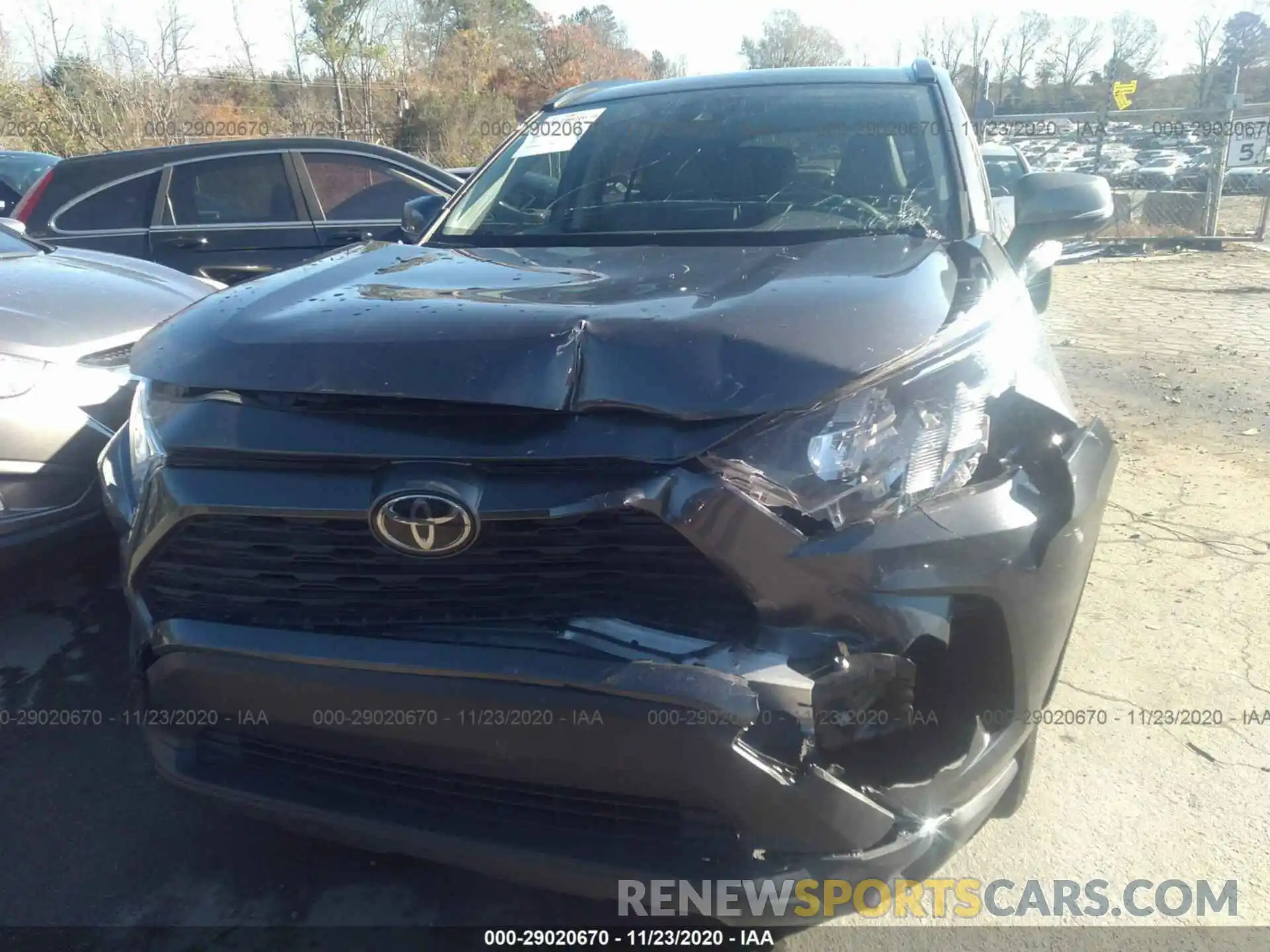 6 Photograph of a damaged car JTMC1RFV7LD054572 TOYOTA RAV4 2020