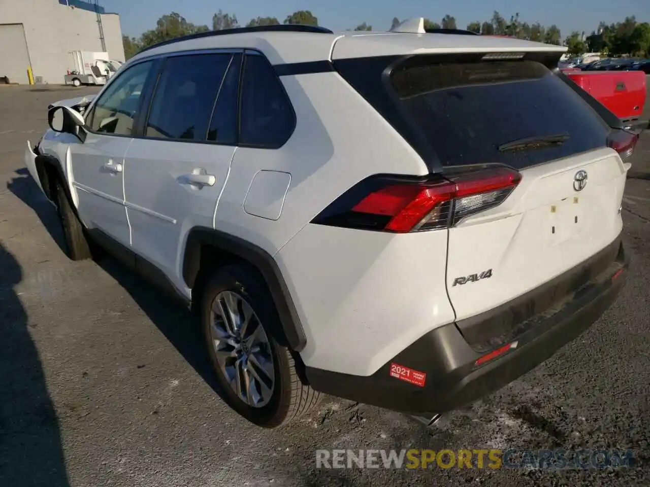 3 Photograph of a damaged car JTMC1RFV7LD054829 TOYOTA RAV4 2020