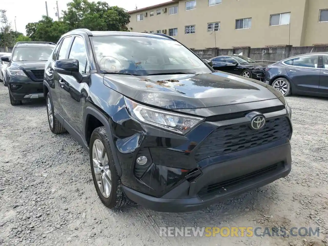 1 Фотография поврежденного автомобиля JTMC1RFV7LD517908 TOYOTA RAV4 2020