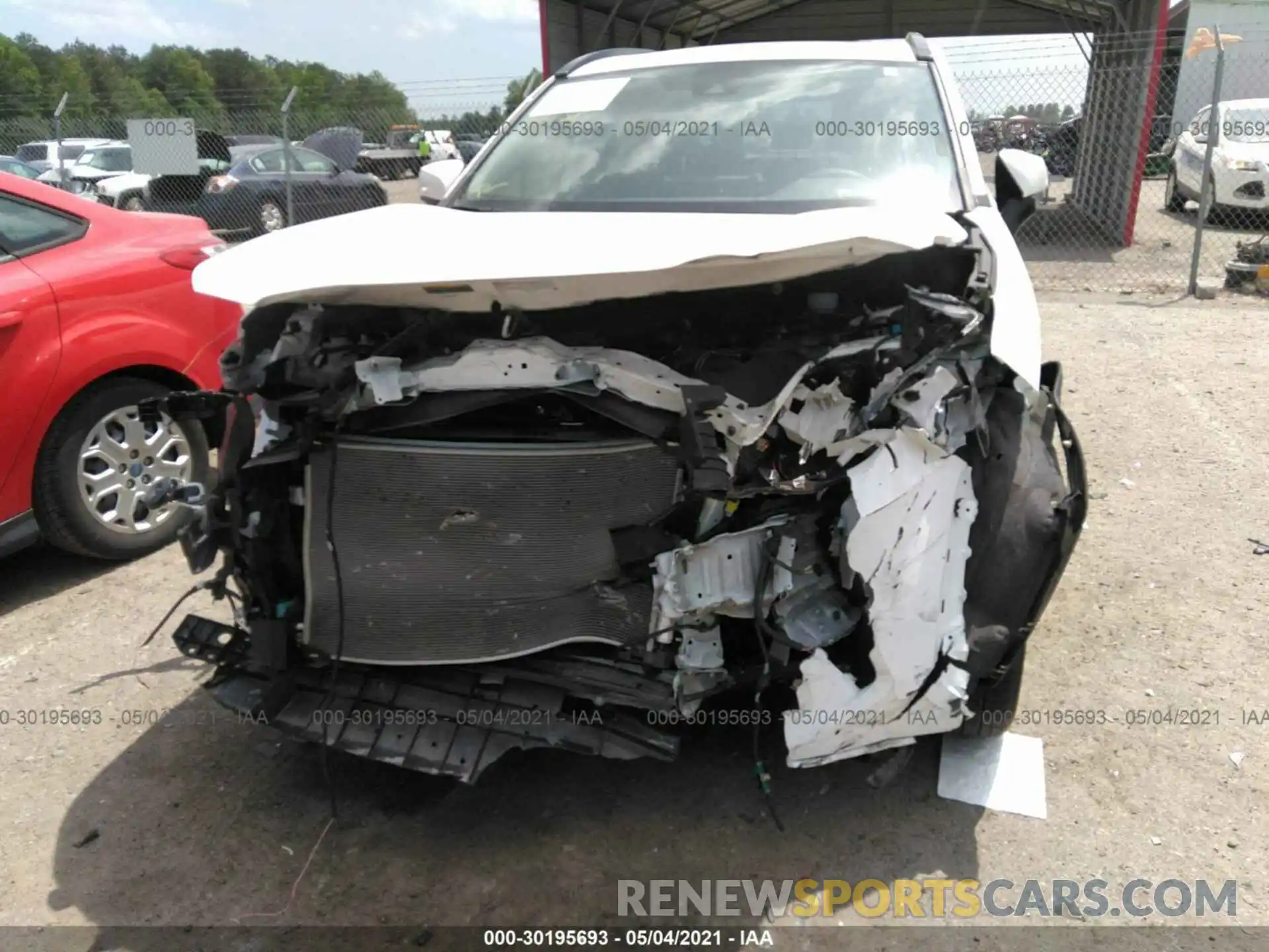 6 Photograph of a damaged car JTMC1RFV7LD518363 TOYOTA RAV4 2020