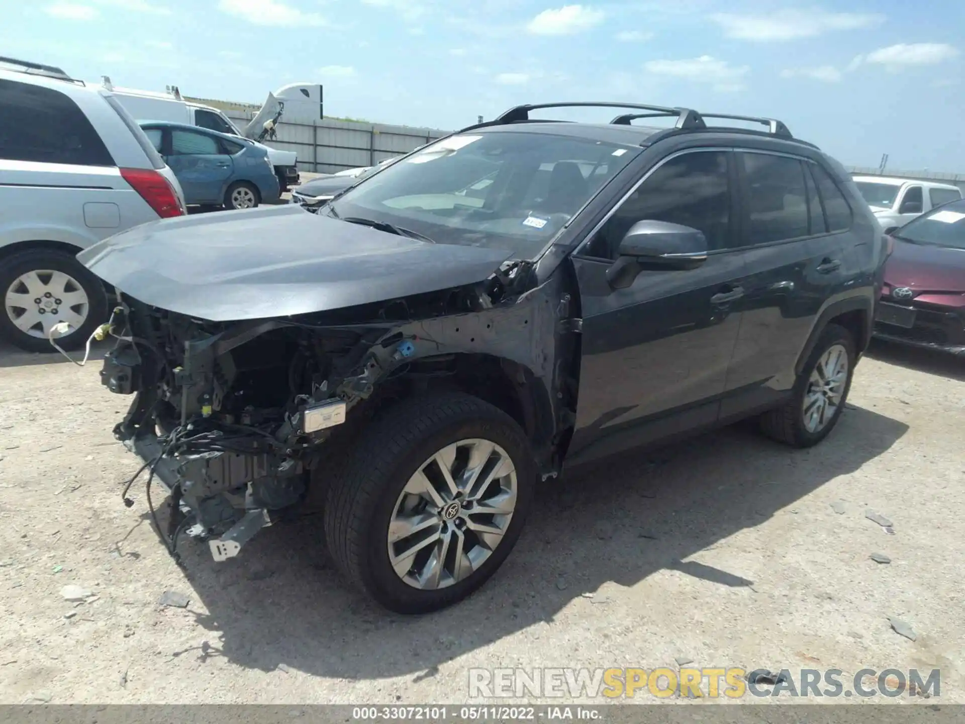 2 Фотография поврежденного автомобиля JTMC1RFV8LD042401 TOYOTA RAV4 2020