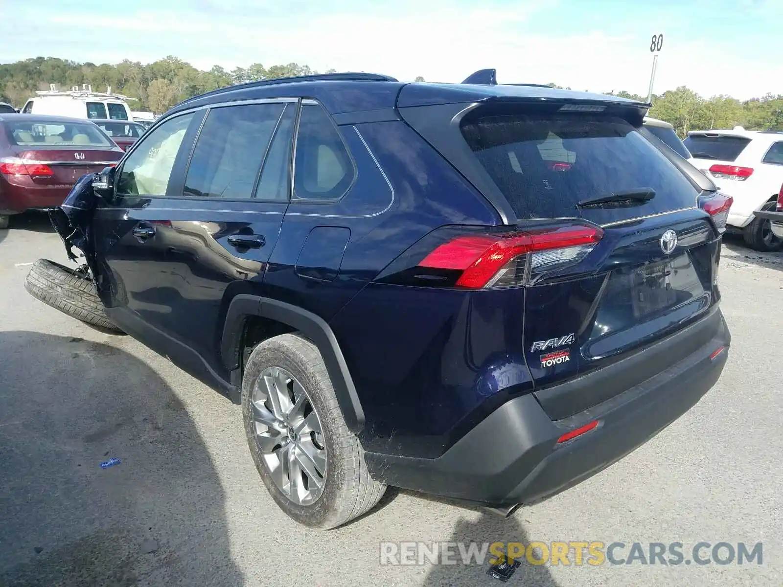 3 Photograph of a damaged car JTMC1RFV8LD043953 TOYOTA RAV4 2020