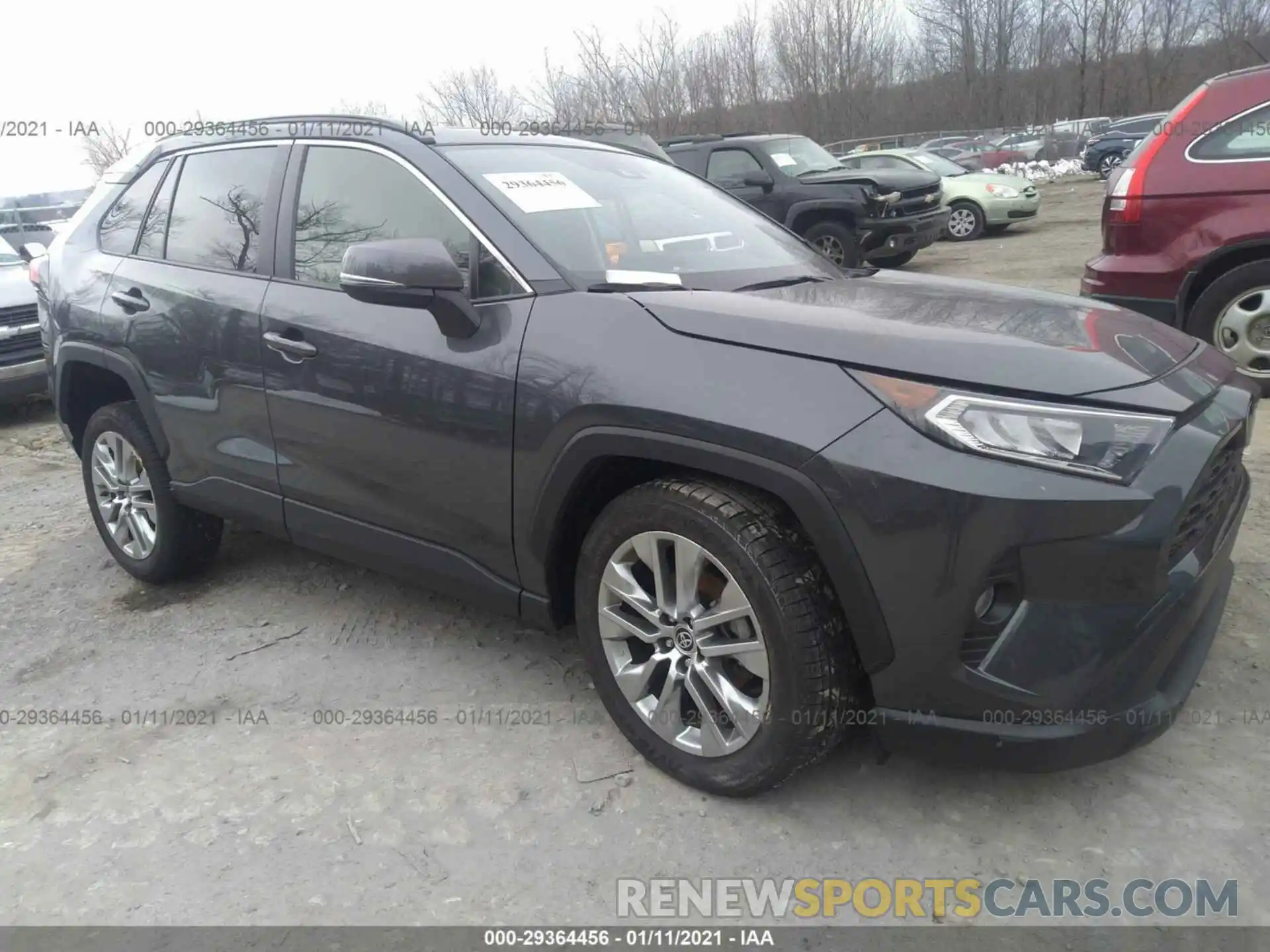 1 Photograph of a damaged car JTMC1RFV8LD044164 TOYOTA RAV4 2020