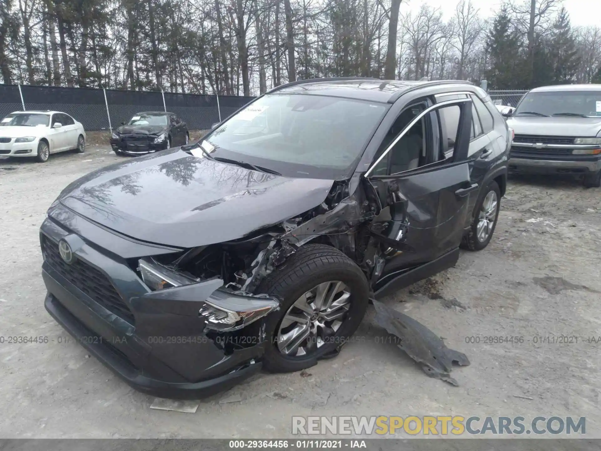 2 Photograph of a damaged car JTMC1RFV8LD044164 TOYOTA RAV4 2020