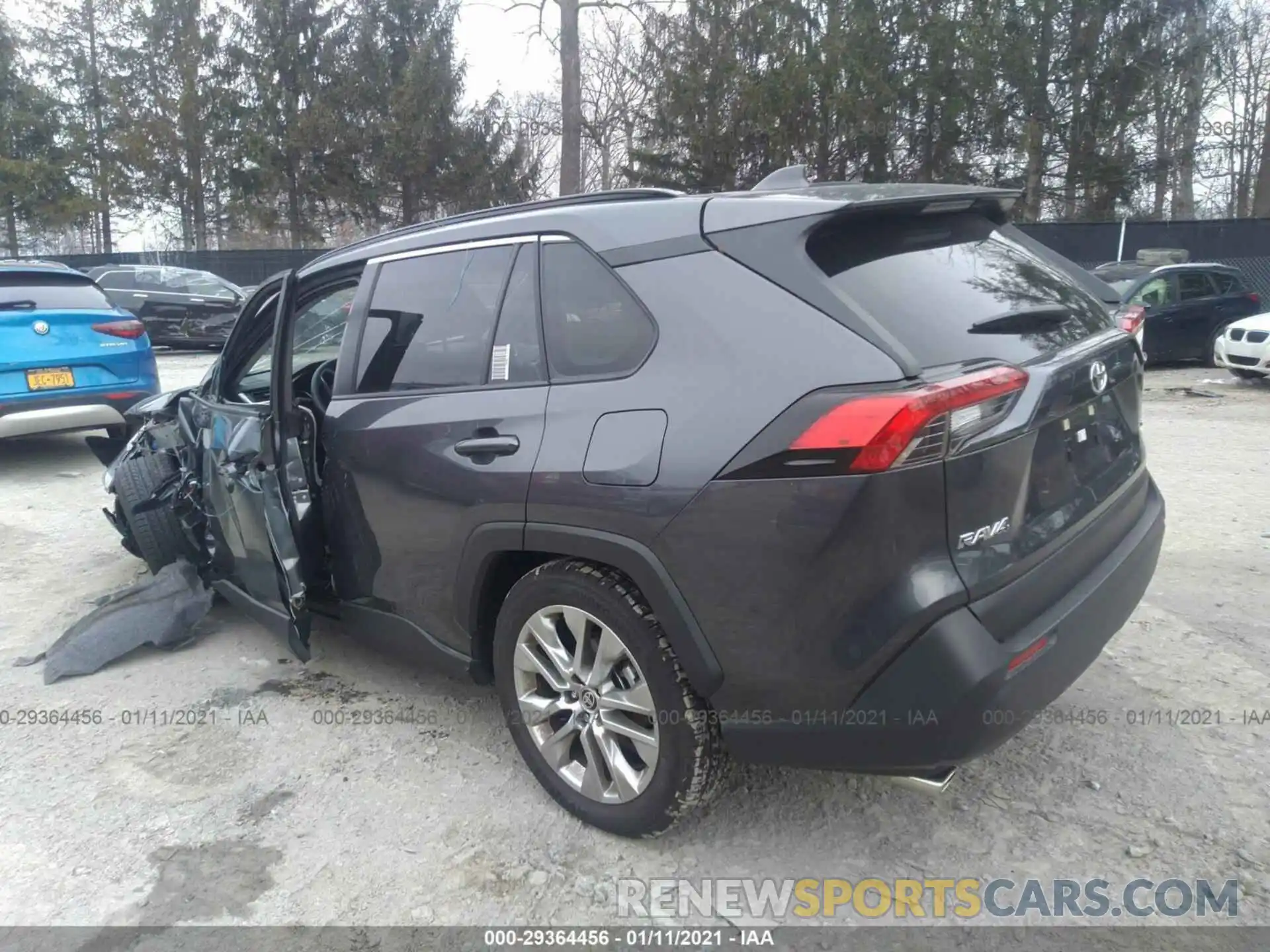 3 Photograph of a damaged car JTMC1RFV8LD044164 TOYOTA RAV4 2020