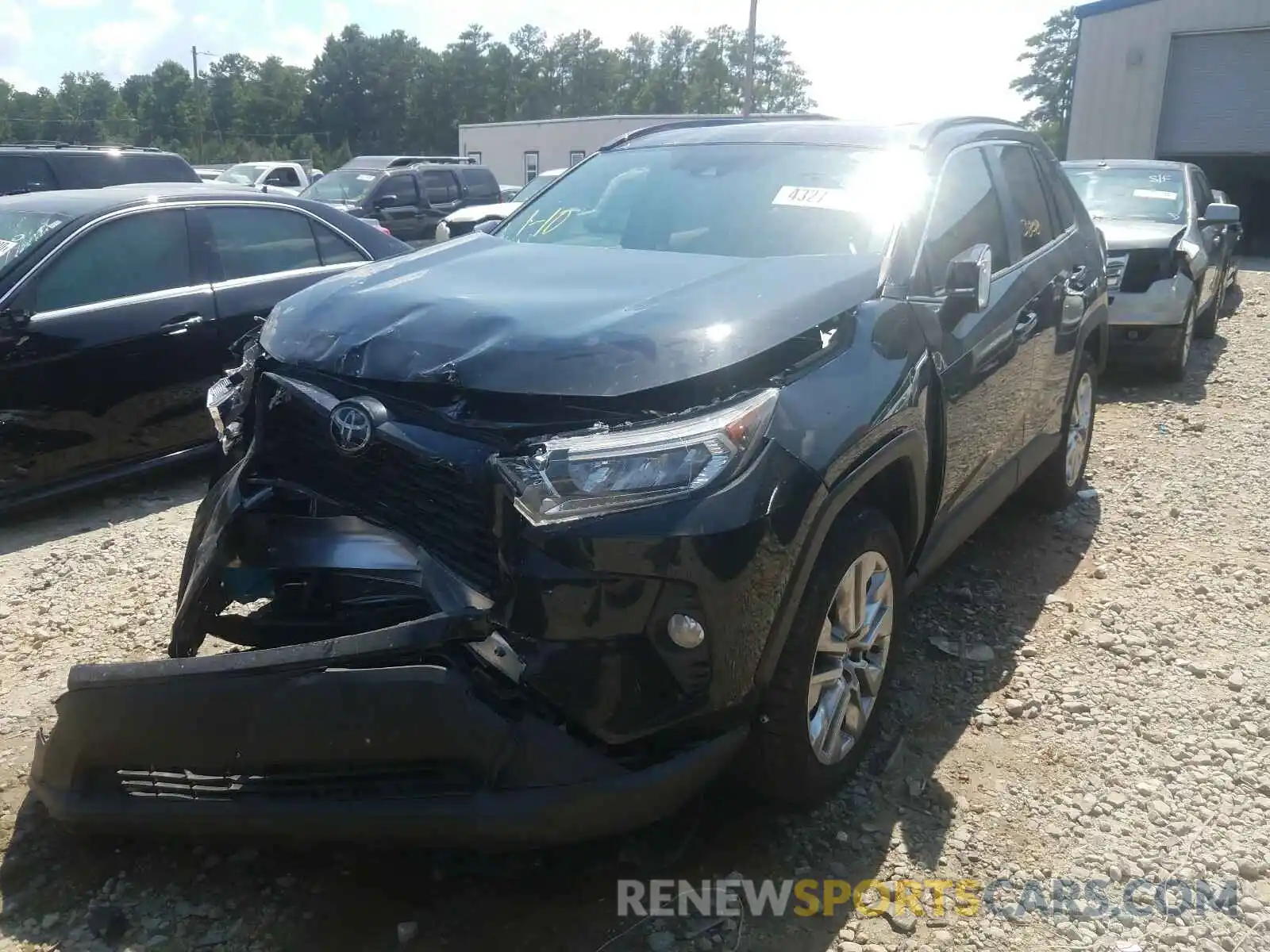 2 Photograph of a damaged car JTMC1RFV8LD047937 TOYOTA RAV4 2020