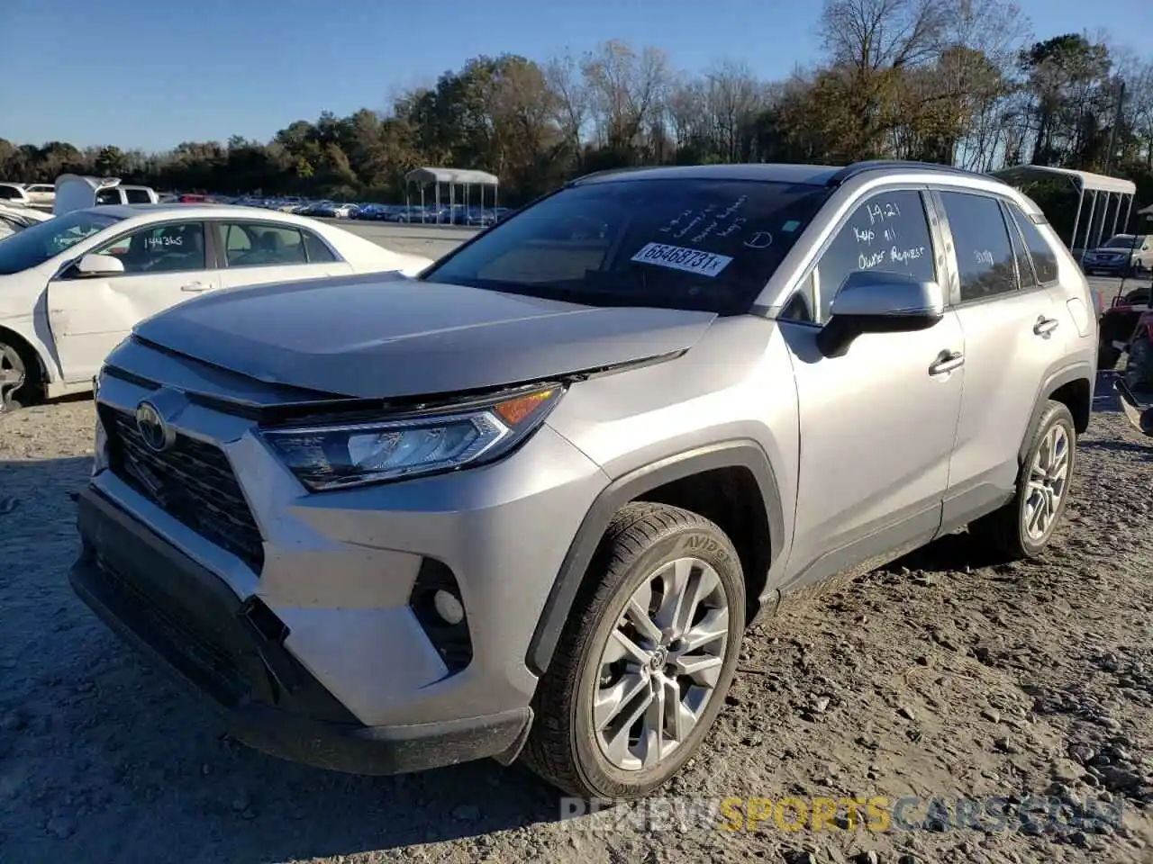 2 Photograph of a damaged car JTMC1RFV9LD042519 TOYOTA RAV4 2020