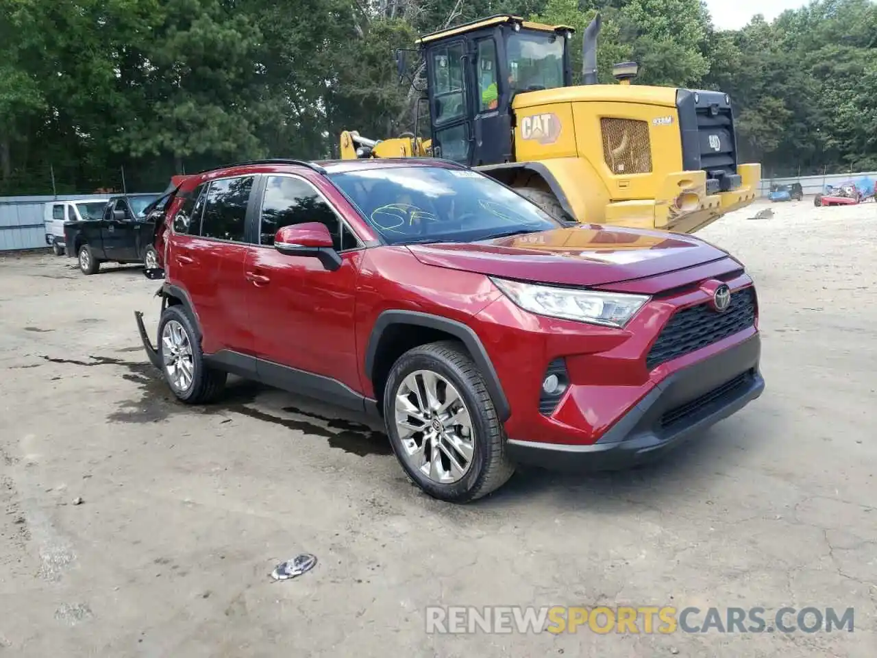 1 Фотография поврежденного автомобиля JTMC1RFV9LD055335 TOYOTA RAV4 2020