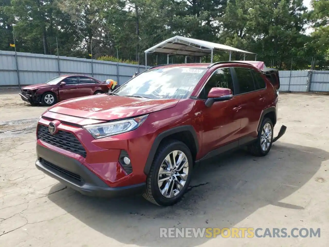 2 Фотография поврежденного автомобиля JTMC1RFV9LD055335 TOYOTA RAV4 2020