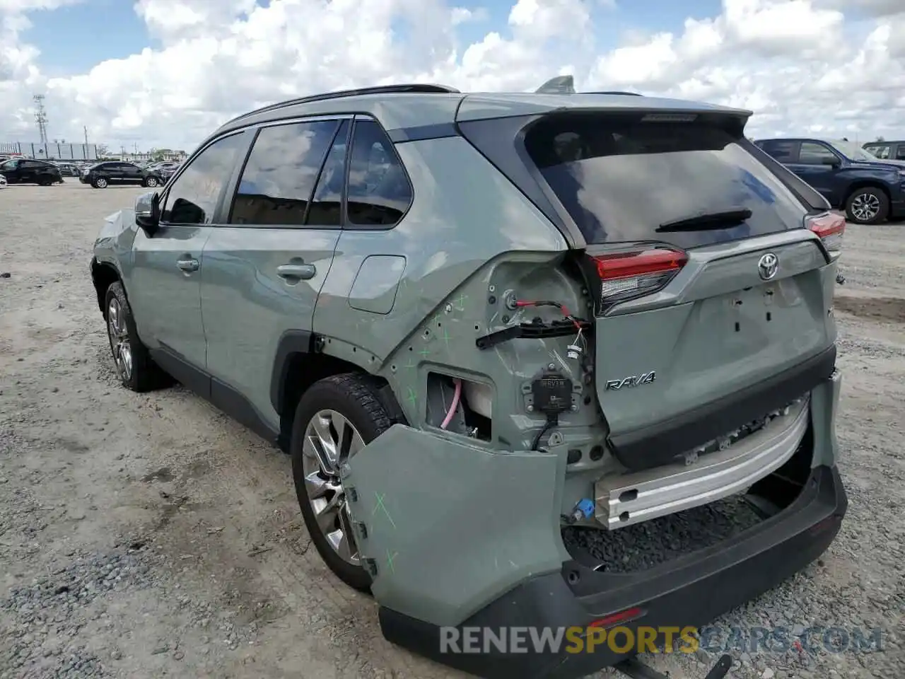 3 Photograph of a damaged car JTMC1RFV9LD056470 TOYOTA RAV4 2020