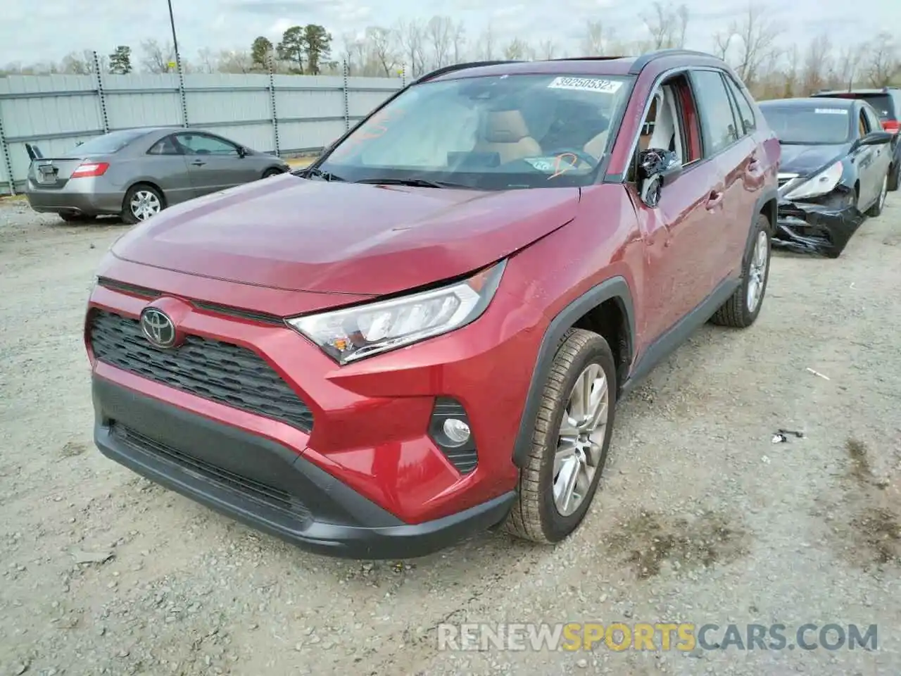 2 Photograph of a damaged car JTMC1RFV9LD060499 TOYOTA RAV4 2020