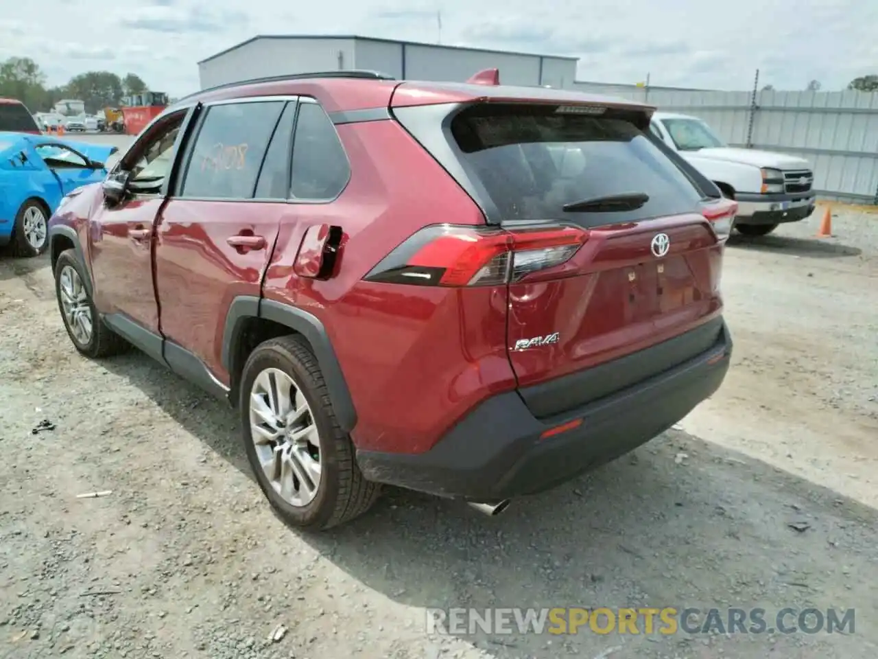 3 Photograph of a damaged car JTMC1RFV9LD060499 TOYOTA RAV4 2020