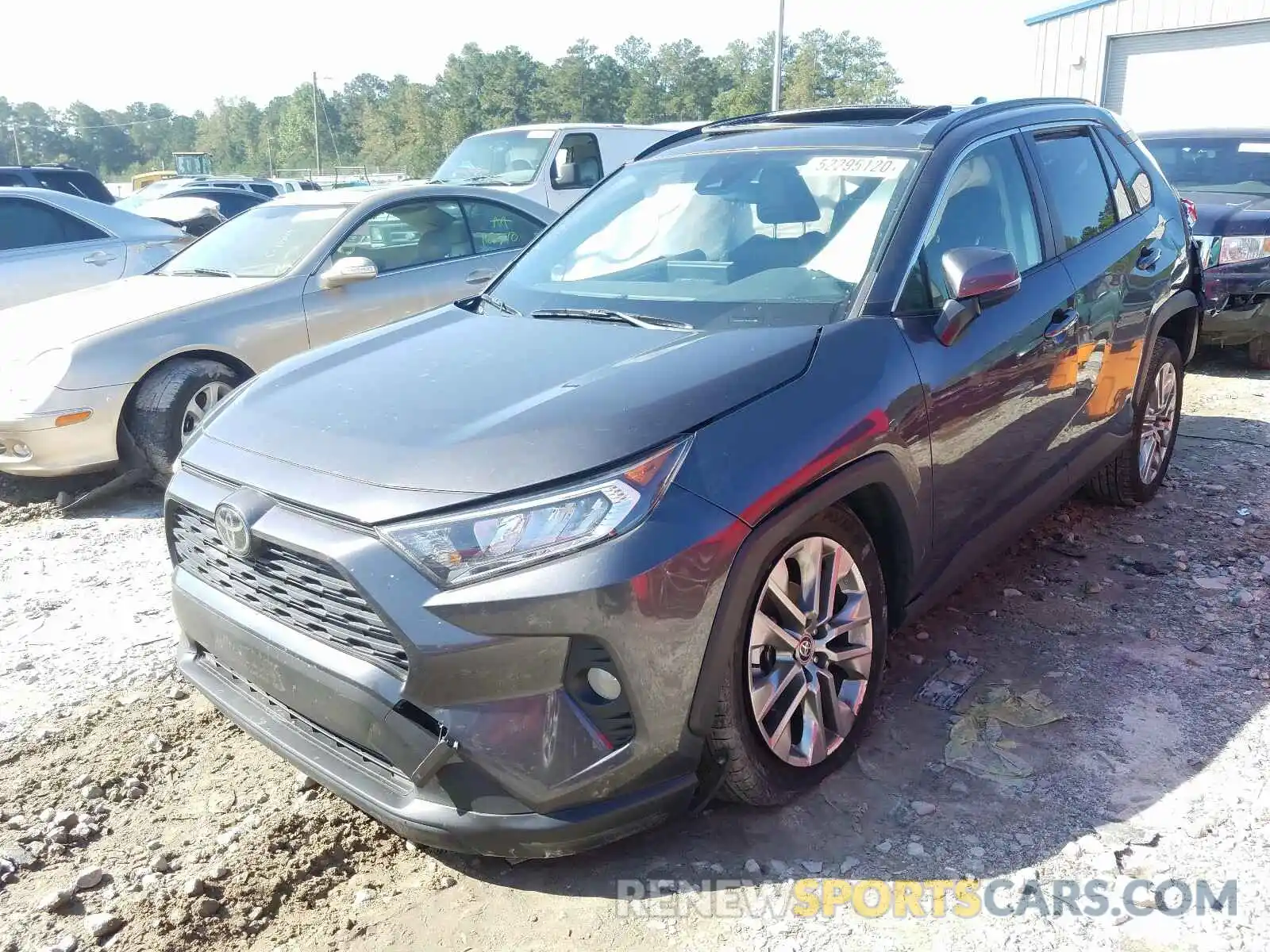 2 Photograph of a damaged car JTMC1RFV9LJ018156 TOYOTA RAV4 2020